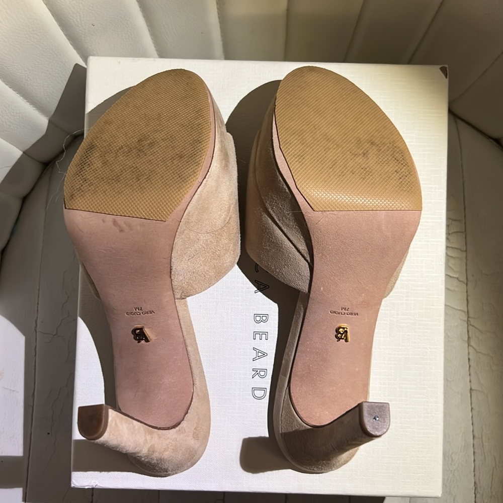 ♥️ Veronica Beard Dali Platform Mule 7 ♥️ - Picture 12 of 12